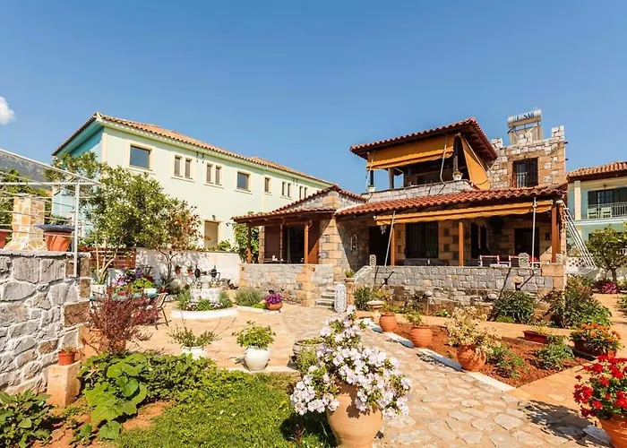 Mani's Garden Paradise - Elia Secluded Retreat Vakantiehuis Stoúpa